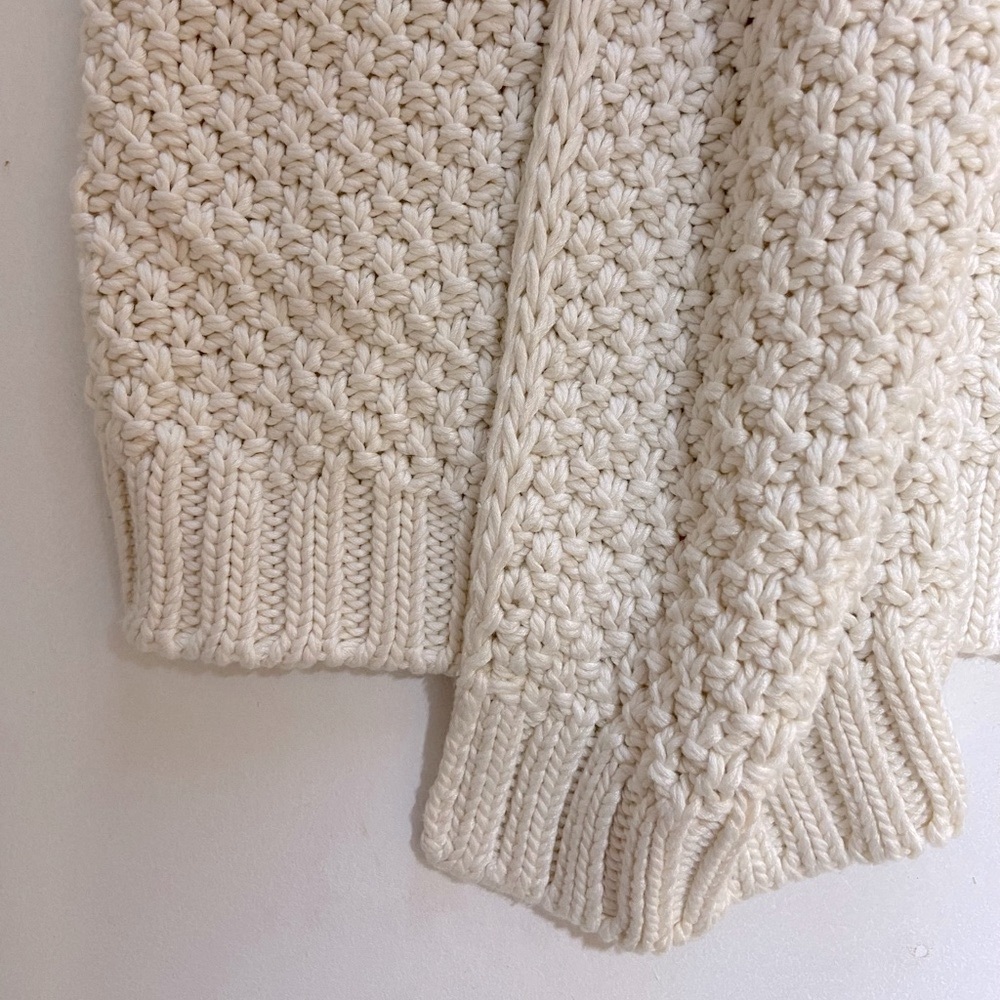 Loro Piana Vintage Knit Silk Cotton Cascading Cardigan Sweater Made in Italy - Picture 10 of 16